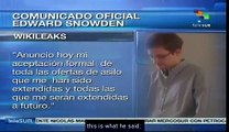 Edward Snowden wants asylum in Russia