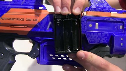 Nerf Rapidstrike Cycloneshock Masterkey [Rapidstrike SMG with Longshot Front Gun]