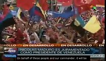 Nicolas Maduro sworn in as Venezuelan president