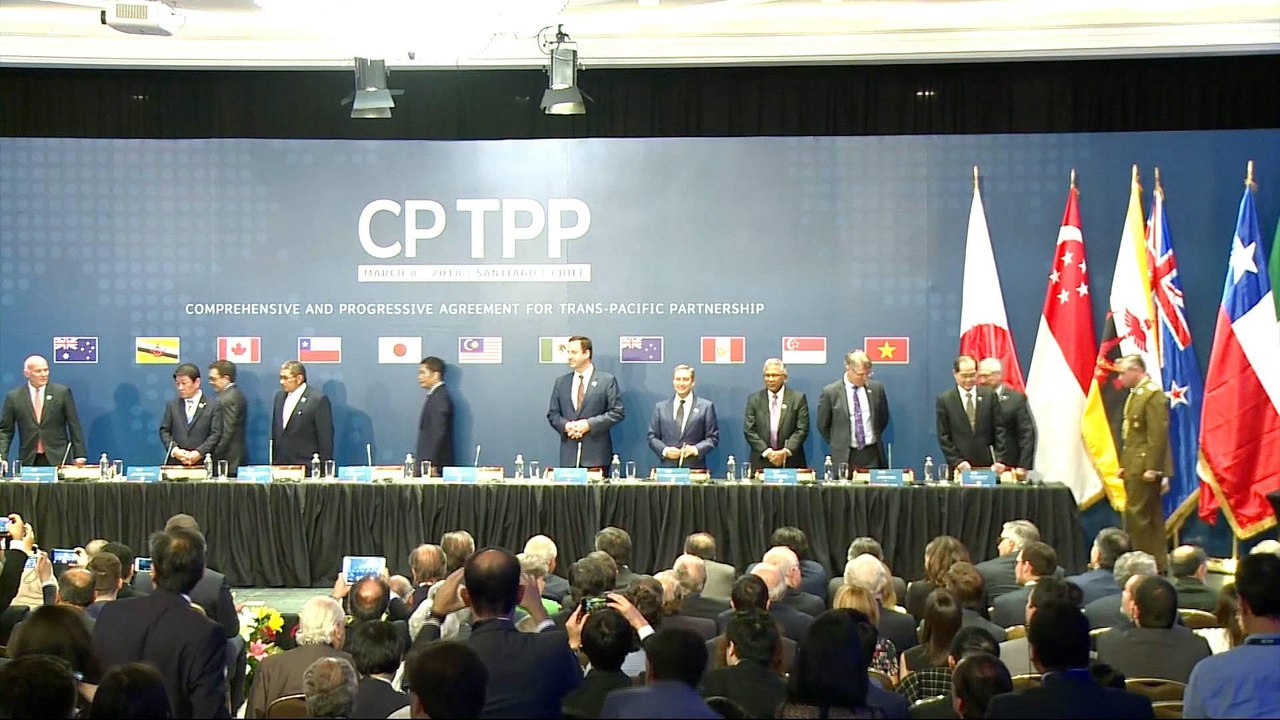 TPP trade agreement signed countering US protectionism