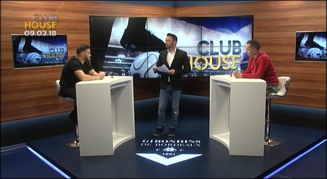 CLUB HOUSE - Arnaud Savigny et Antoine Barat en plateau