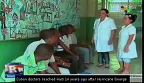 Cuban doctors have served for 14 years in Haiti
