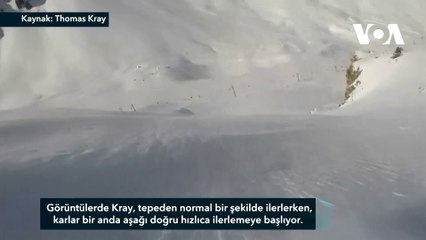 Fransız Genç Hava Yastığı Sayesinde Çığdan Sağ Kurtuldu