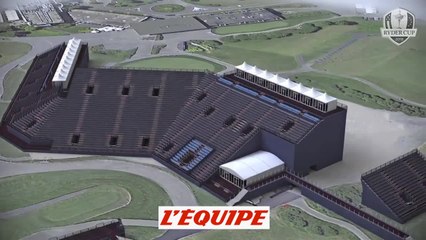 La tribune du 1 de l'Albatros dévoilée - GOLF - Ryder Cup