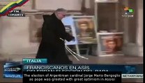 Franciscan Order celebrates election of Pope Francis
