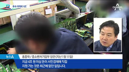 최저임금 후속 대책 예산 4조 ‘밑 빠진 독 물붓기’