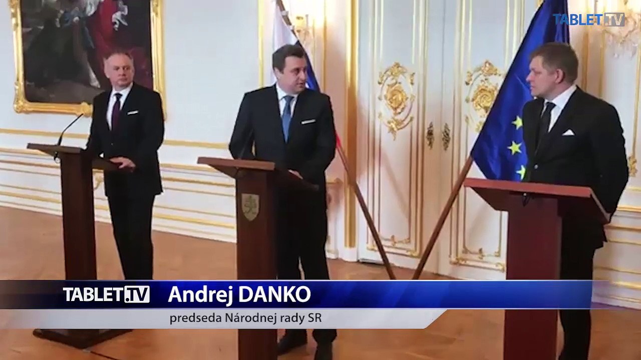 ZÁZNAM: Vyhlásenie po stretnutí A. Kisku, A. Danka a R. Fica