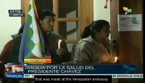 Sean Penn at vigil for Venezuelan President Hugo Chavez