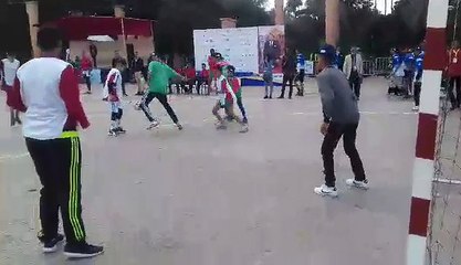 Match de foot de l'équipe Ourika Tadamoune lors du tournoi du 8 mars 2018