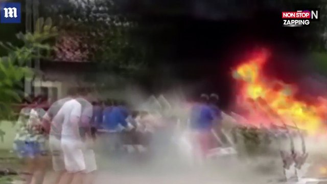 Brésil : Un ado se fait extraire des épaves d’un hélicoptère juste avant qu’il explose (Vidéo)