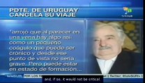 President Mujica Cancels a Trip for Health Reasons
