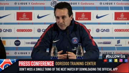 Conf de presse Emery avant PSGFCM