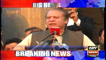 I announce rebellion against policies of 70 years: Nawaz Sharif