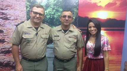 Programa Em Continência ao Senhor Jesus com a cantora Solange Freitas e o Sgt Marivaldo