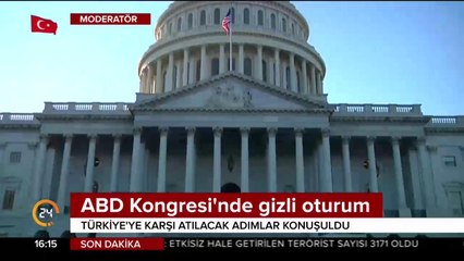 ABD Kongresi'nde gizli oturum