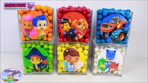 Disney Nick Jr Gumballs Surprise Toys PJ Masks Blaze Paw Patrol Surprise Egg and Toy Collector SETC