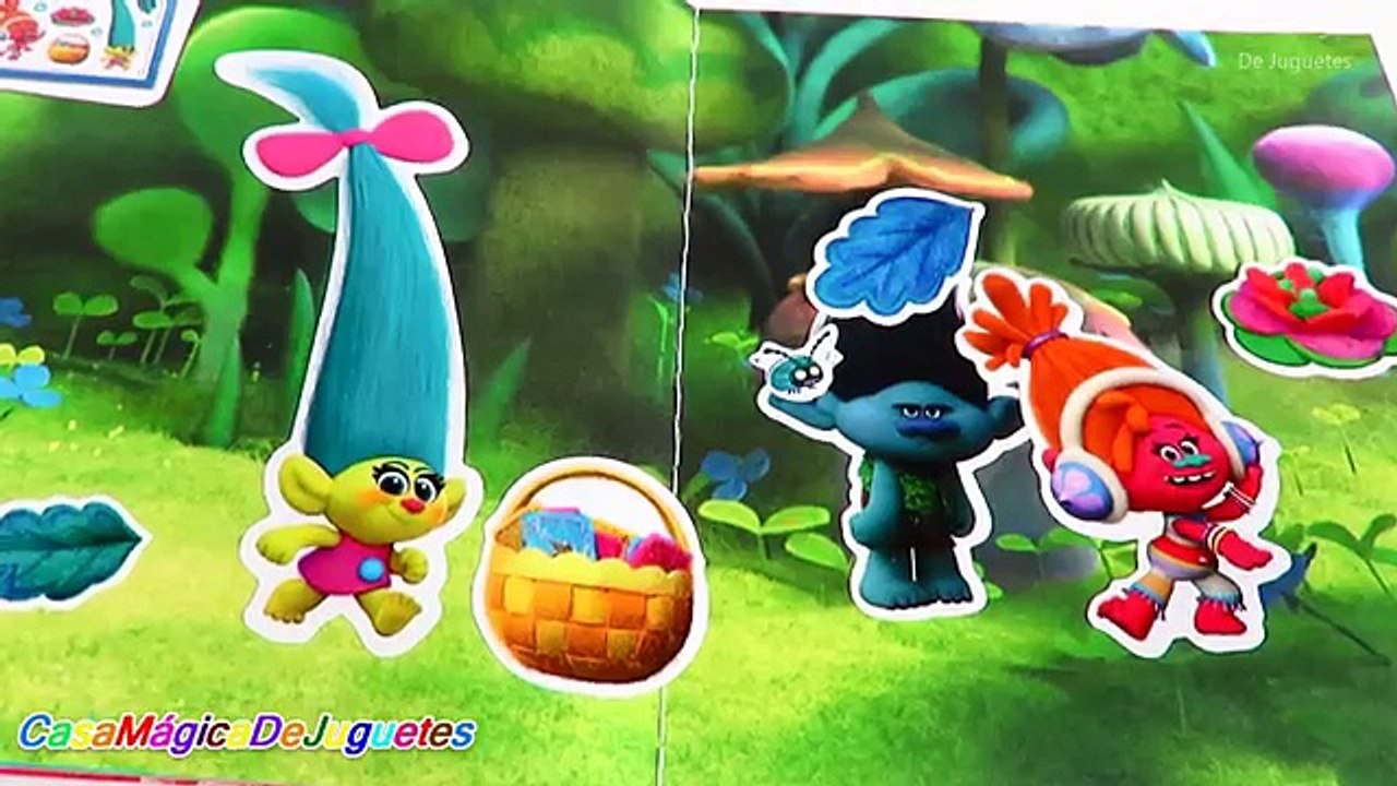 Huevo Sorpresa Gigante de Ramón de Trolls la Pelicula Branch de Trolls y Bridget de Plastilina Play