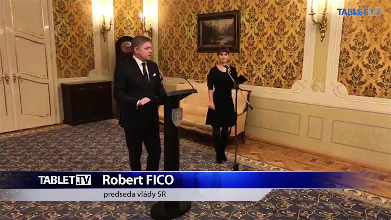 ZÁZNAM: Brífing premiéra R. Fica