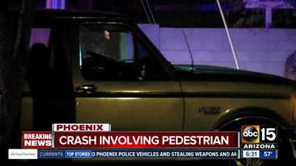 Pedestrian hit by truck near 27th Ave/Bethany Home