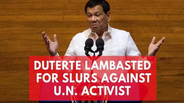 Philippines President Rodrigo Duterte needs 'psychiatric' exam, says UN human rights chief