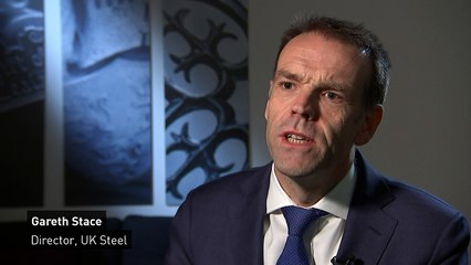 UK Steel boss: US tariffs will “severely” affect industry