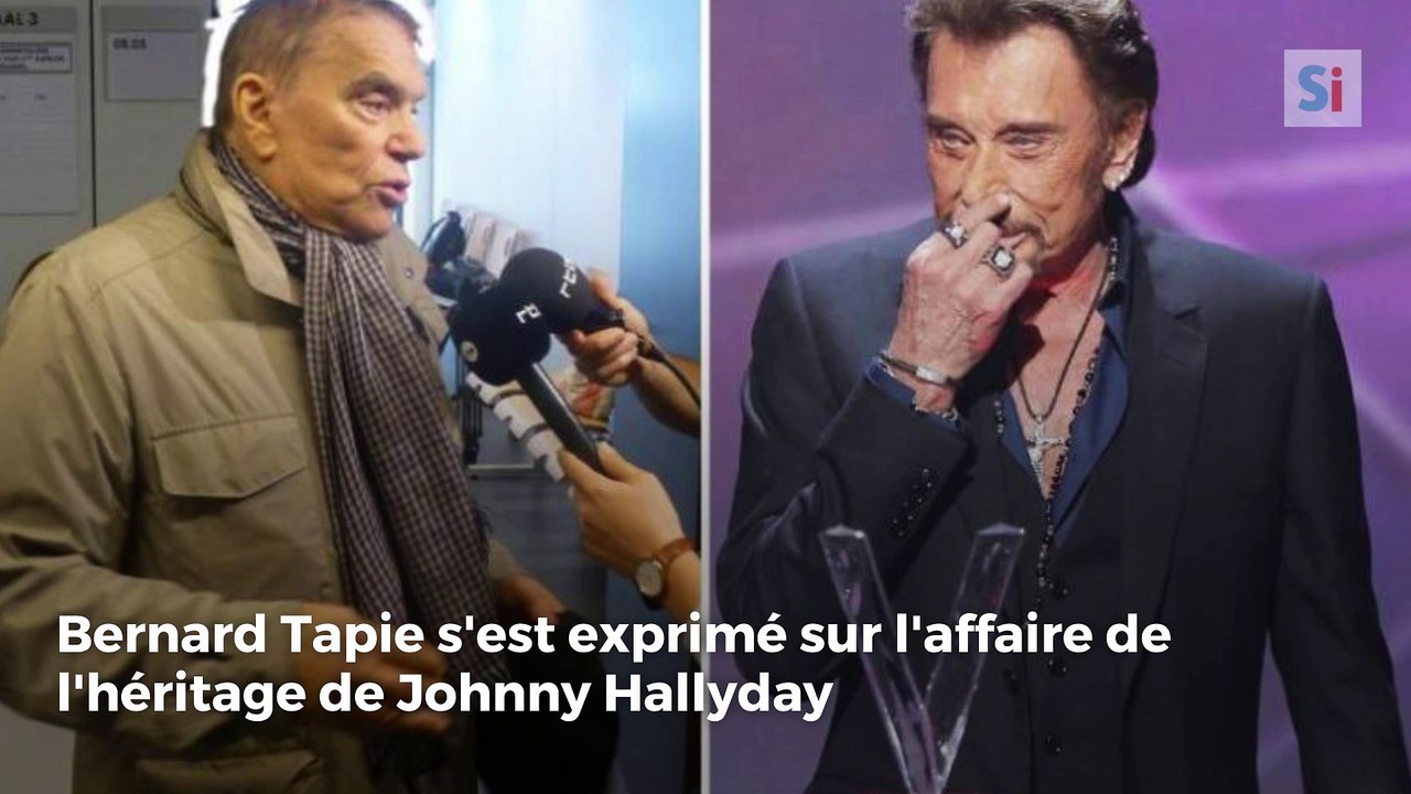 Bernard Tapie dézingue Johnny Hallyday et son héritage
