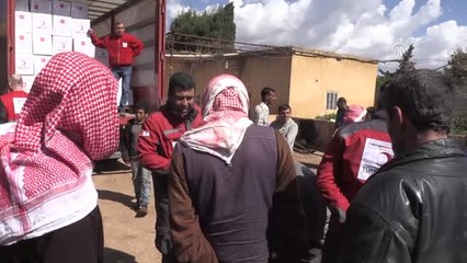 Terörden Temizlenen Deyr Ballut'a İnsani Yardım