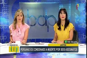 Japón: condenan a pena de muerte a peruano que asesinó a 6 personas
