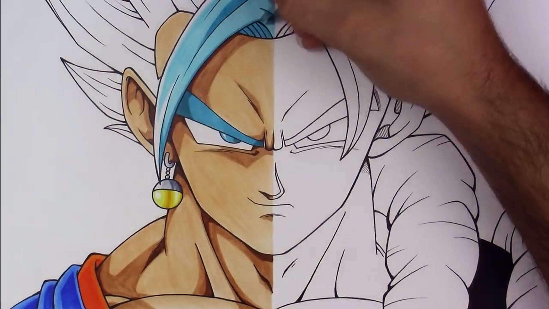 Amazing Speed Drawing Goku Manga [HD] - Video Dailymotion