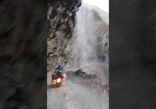 Brave Bikers Travel Across Dangerous Road to Pangi Valley