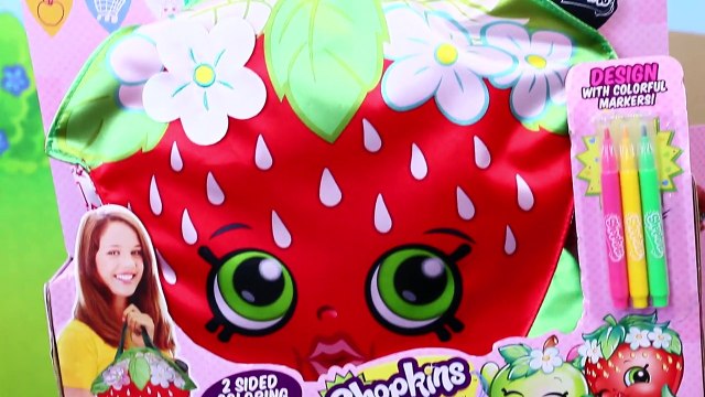 NEW Giant Shopkins Surprise Party Mega Shopkins Inkoos Color Changing Plush, Purse & School Backpack