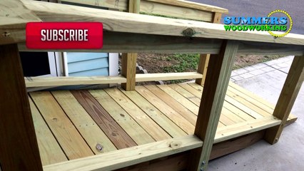 How To Build A Wooden Deck With Ramp