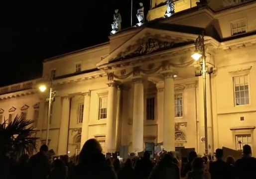 'Get Your Rosaries Off Our Ovaries' - Abortion Rights Campaigners Chant in Dublin