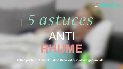 5 astuces anti rhume