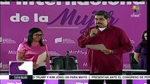 Presidente Maduro entrega proyecto para la igualdad en cargos públicos