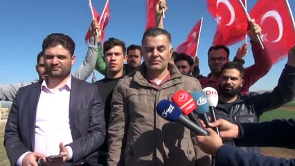 Hatay Suriyeli Stk'lardan Mehmetçiğe Teşekkür