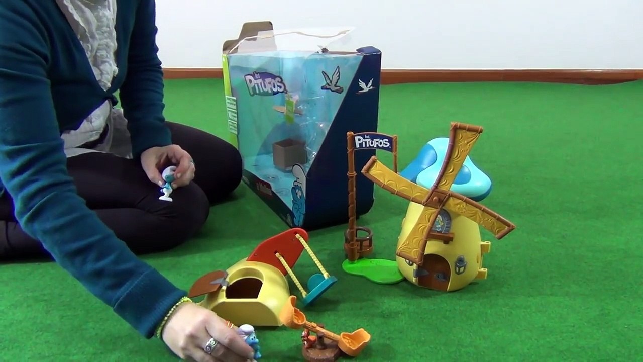 Los Pitufos El Molino Smurfs Windmill - Juguetes de Los Pitufos