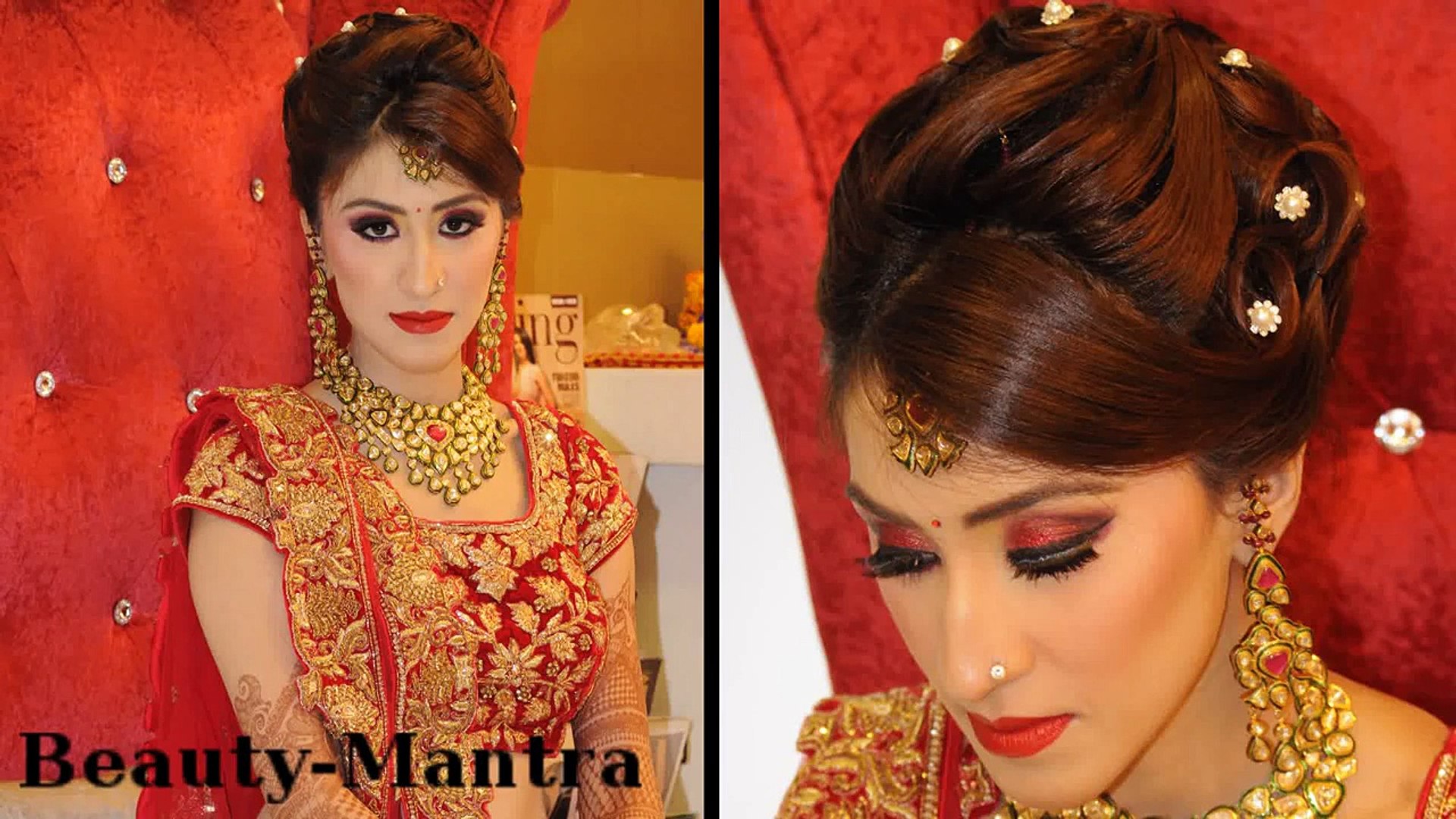 Indian Wedding Makeup - Gorgeous Reception Look - Complete Hair And Makeup  - video Dailymotion