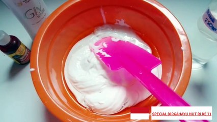 SPECIAL SLIME DIRGAHAYU REPUBLIK INDONESIA KE 71 - SLIME TUTORIAL BHS INDONESIA