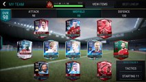99 OVERALL TEAM!! FIFA Mobile Highest Possible Rated Team Possible   100 Rated Squad Showcase !