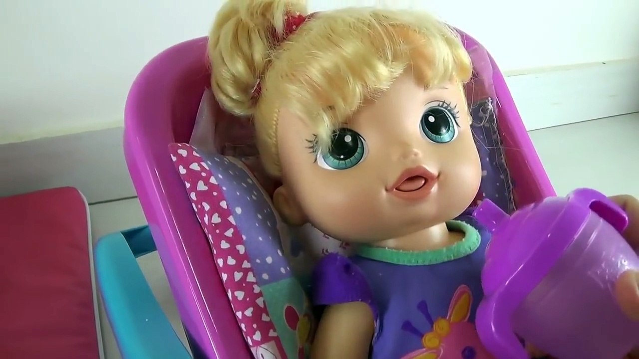 ROTINA DA MANHÃ DA MELISSA - BABY ALIVE FRALDINHA MÁGICA