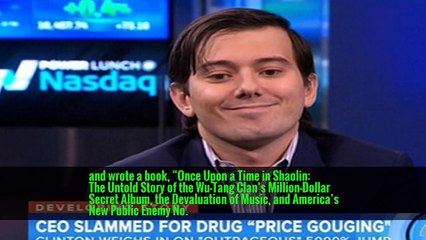 How Much Is Martin Shkreli’s One-of-a-Kind Wu-Tang Album Worth?