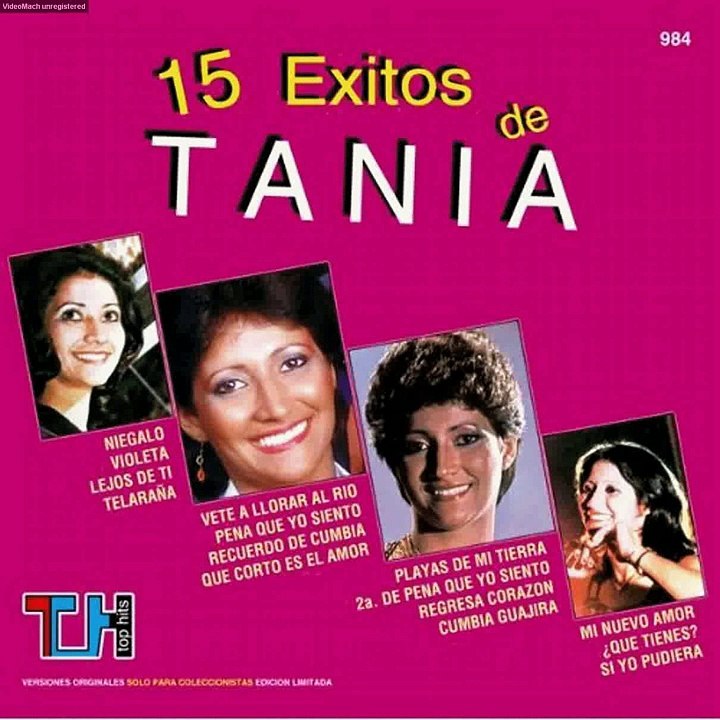 Tania de Venezuela -cantante venezolana-  Biografía