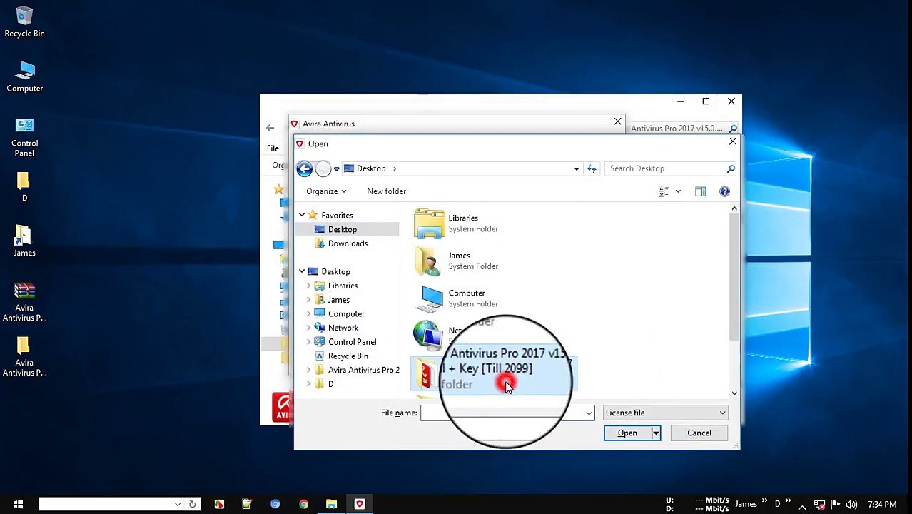 Avira Antivirus Pro 2018 v 15.0.34.17 License key [Till 2099]