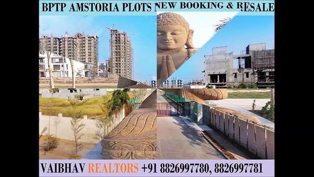 Best Deal 303 Sq.Yards Plots New Booking All including 1.85 Cr in Bptp Amstoria 8826997781