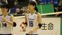 中田紫乃選手(Shino Nakata)東レアローズ【平成29年度皇后杯全日本バレーボール選手権大会】2017.12.17ファイナルラウンド東京体育館