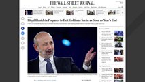 Report: Goldman Sachs CEO Blankfein 'Prepares To Exit'