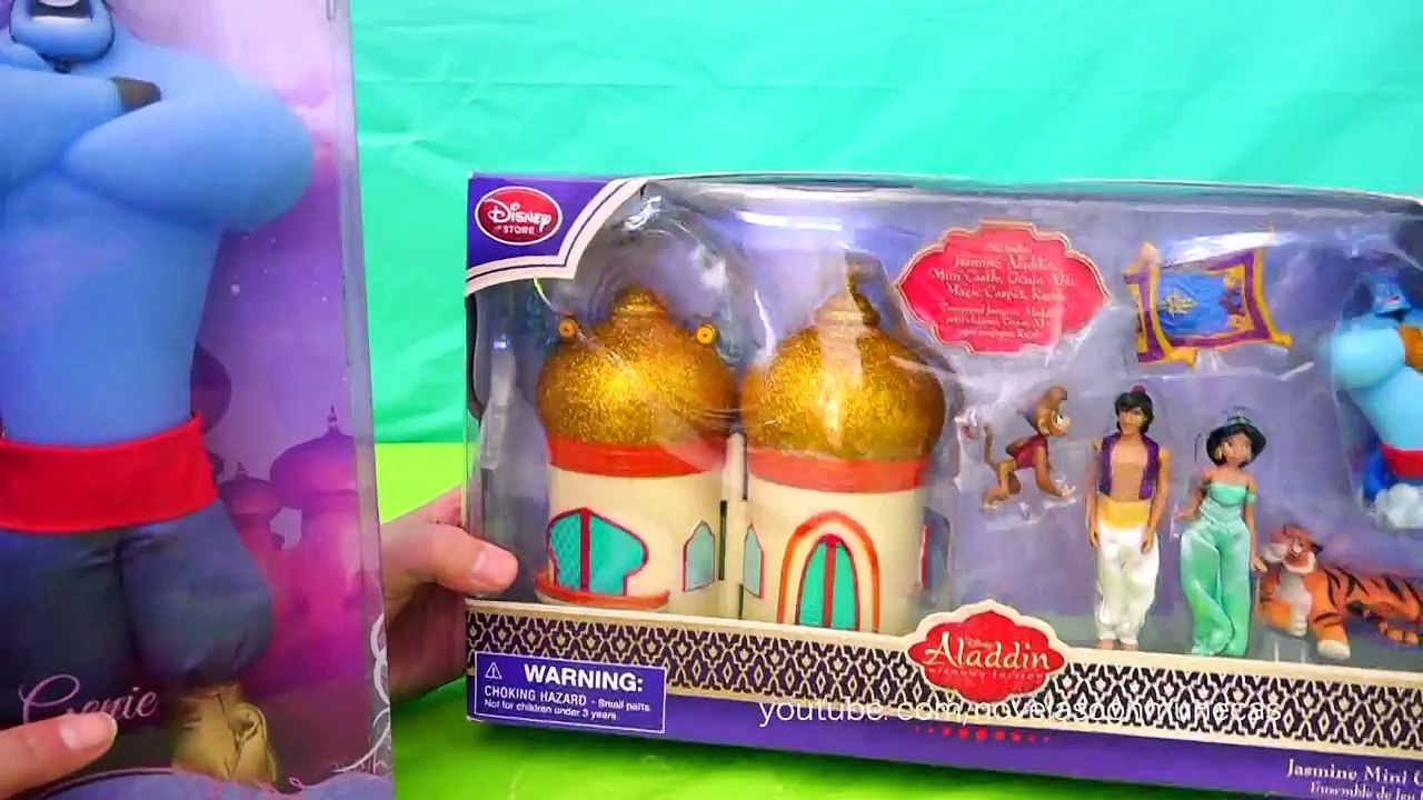 Juguetes de Disney - Jafar encoje el reino de Jasmine y revisión del set de mini castillo de Aladdin