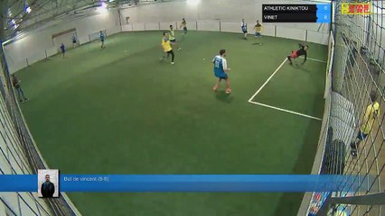 But de vincent (8-8) - ATHLETIC KINIKTOU Vs VINET - 08/03/18 19:00 - LIGUE 2 - Poitiers Game Parc