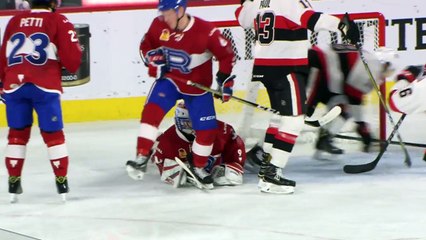 AHL Belleville Senators 3 at Laval Rocket 4